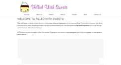 Desktop Screenshot of filledwithsweets.com